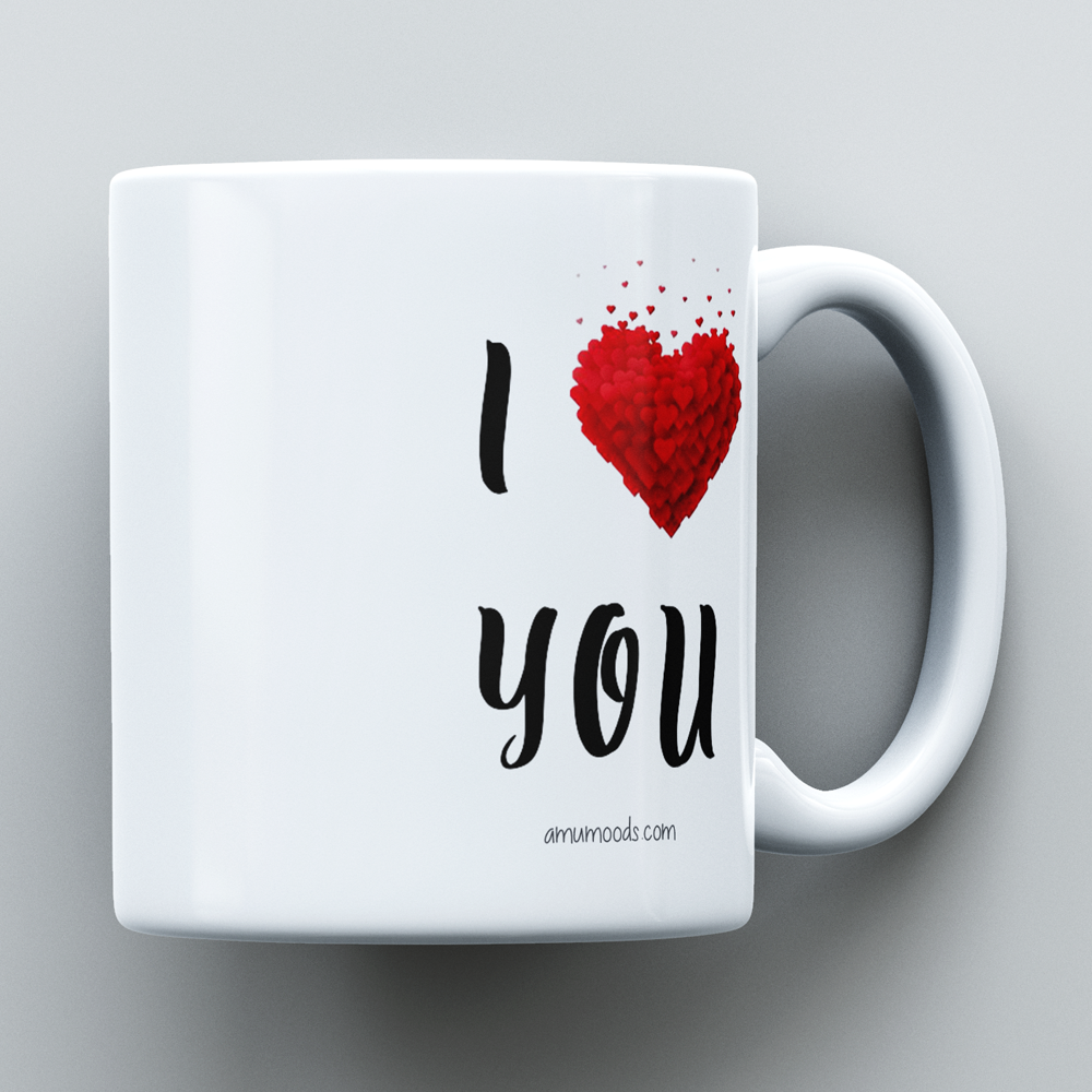 I ❤️ You  Mug – A Classic Expression of Love